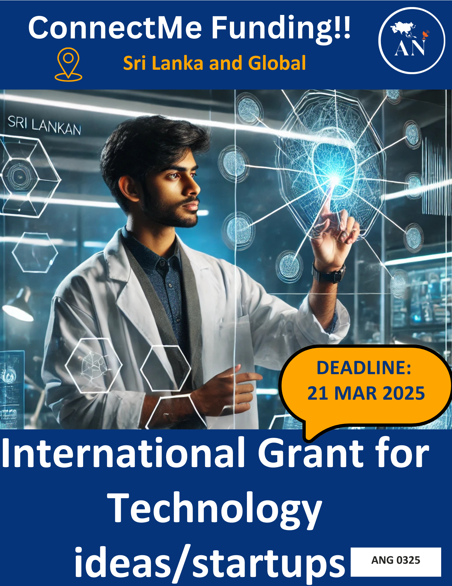(ANG0325)         International Grant for Innovative Fintech or Managament Projects