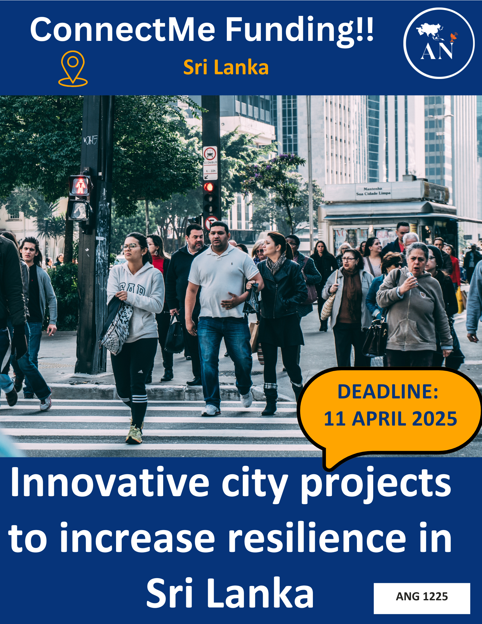 (ANG1225)                        Innovative city projects to increase resilience in Sri Lanka